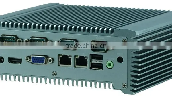 Atom N2800 Dual Core Barebone Computer Embedded Industrial Mini PC DC Power photo-3