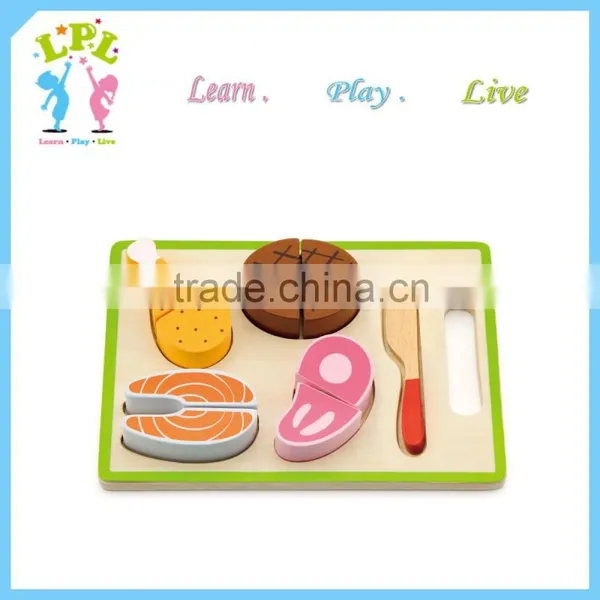 Nursery School Toys Kids Play Kitchen Fake Food Dinner for Education