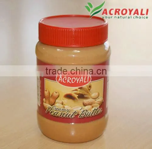 Peanut Butter in PET Jars