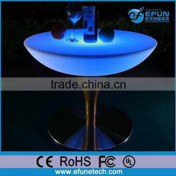 Rechargeable Color Changing Led Bar Table,nightclub Illuminated Led Furniture photo-5