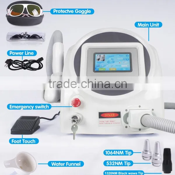 New Product in 2015 q Switch nd Yag Laser Tattoo Removal System Q-switched nd Yag Laser nd Yag Laser in China photo-6