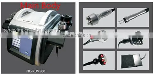RUV500 Best Seller RF Vacuum Cavitation System Body Face Slimming Machine photo-6