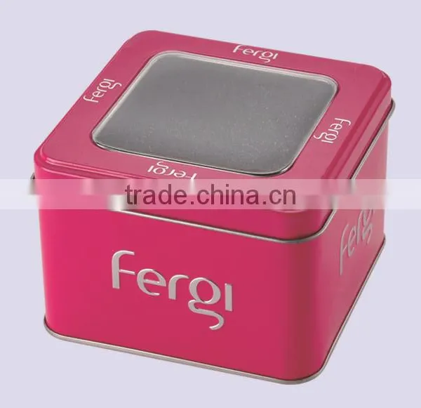 Luxury watch case square tin box watch box watch tin box tin watch box tin gift box