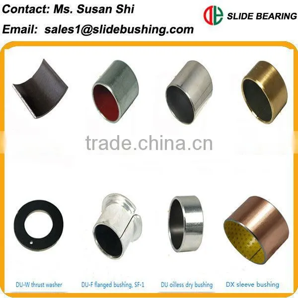 DU Bushing for Hinge Seat DX POM Composite Bushing for Vehicle Chassis FB090/2 Bronze Bush Hydrualic Parts JF Bimetal for Wheels photo-2