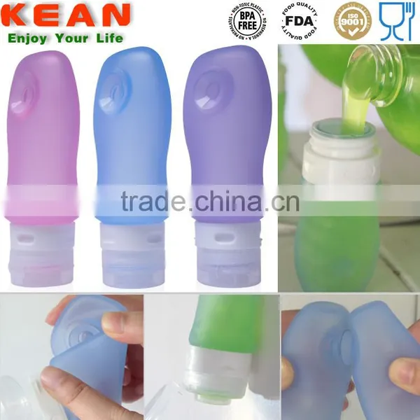 Silicone Bpa Free Travel Dispenser Bottle Travel Makeup Set photo-5