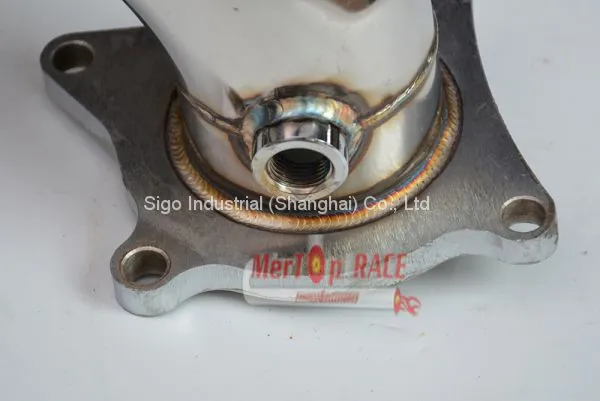Mertop Race New 3'' 76mm Catless High Flow VW Golf R MK6 Aud* TTS Aud* S3 AUD* A3 8P Quattro 1.8L TFSI 2L TFSI Downpipe photo-4