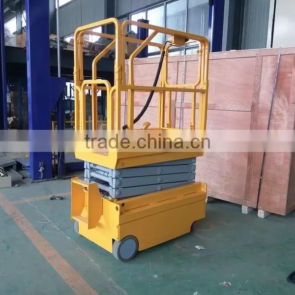 Mini Self-propelledHydraulic Scissor Lift Machine photo-4