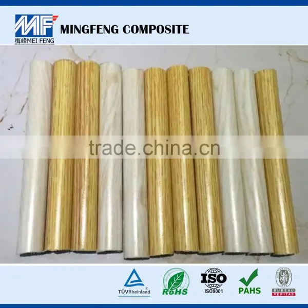 Wholesale Wood Grain Plastic Covered Glass Fiber Shovel Handle