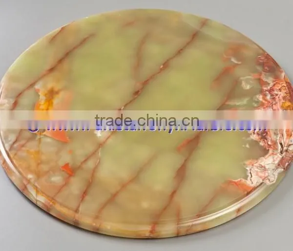 Wholesale Factory High Quality Custom Made MULTI GREEN ONYX TABLE TOPS COLLECTION photo-5
