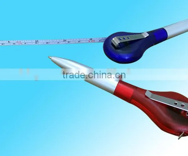 New Design 2 in 1 Multi-functional Promotional Tape Measuring Souvenir Ballpoint Pen photo-3