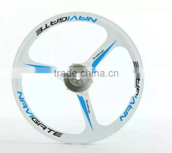 26inch Lightest Strongest Magnesium Alloy Bike Wheel /fixed Gear Type Hub Bike Wheel With Lithium Battery photo-3