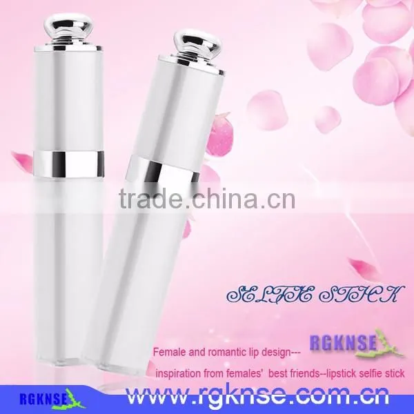 Good Quality Lipstick Style Selfie Stick Portable Lipstick Selfie Stick for Smart Phone photo-2