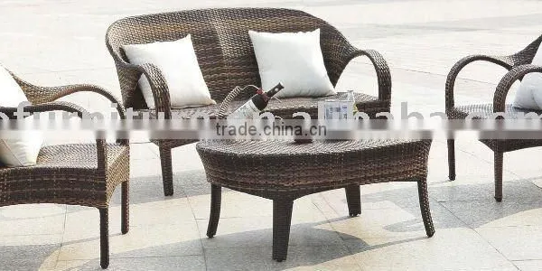 Outdoor Patio Furniture Sectional Sofa Set Modern Garden Sofa photo-2