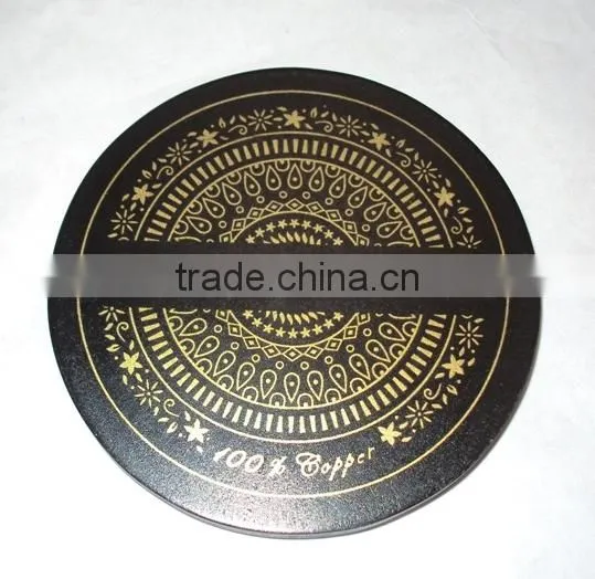 Customized Cheap Wooden Tea Cup Coaster, Tea Placement Cup Mat Coaster, Handmade Mule Mug Coaster, Custom MDF Wood Coaster photo-2