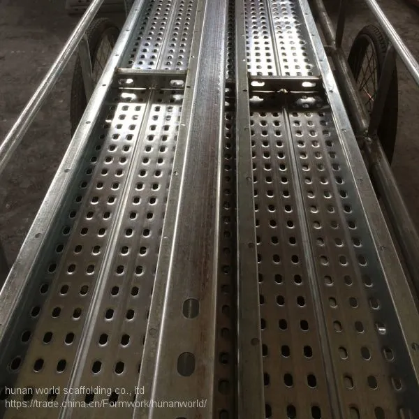 Зинкованная металлическая настил для строительных лесов World Scaffolding photo-4