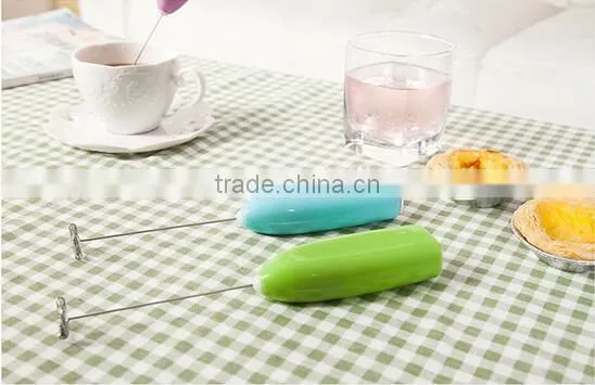Electric Egg Beater Battery Operate Egg Beater Coffee Frother photo-4