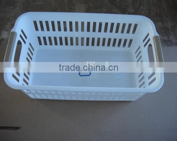 Plastic Basket Laundry Storage Basket Vegetable Fruit Basket photo-5