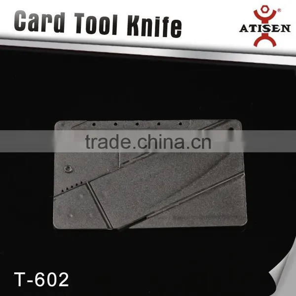 Hot Sale Folding Credit Card Knife Outdoor Survival Camping Multi Tools photo-3
