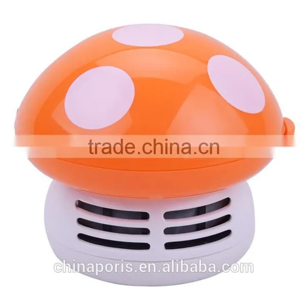 2015 Hot Sale !!new Fashionable Mini Mushroom Desk Vacuum Cleaner photo-2