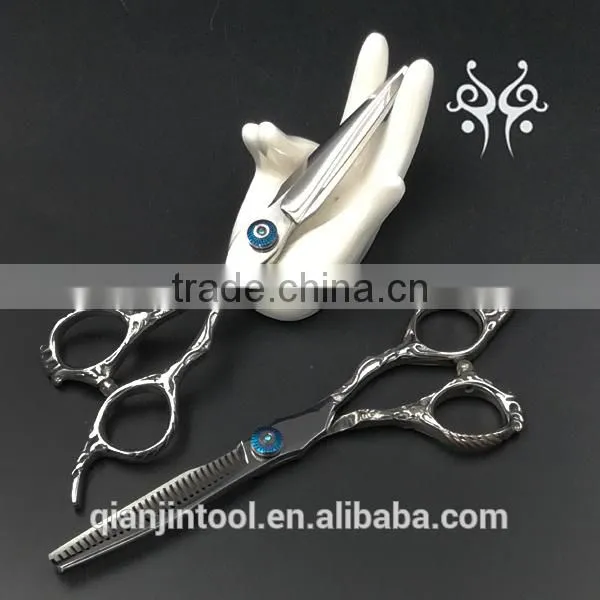 QJ-S12 Sword Blade Hair Scissors Professional Scisssors Set With Engraved Handle photo-2