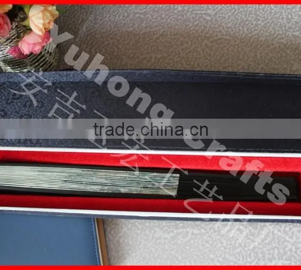 Elegant Chinese Silk Hand Fan Box photo-6