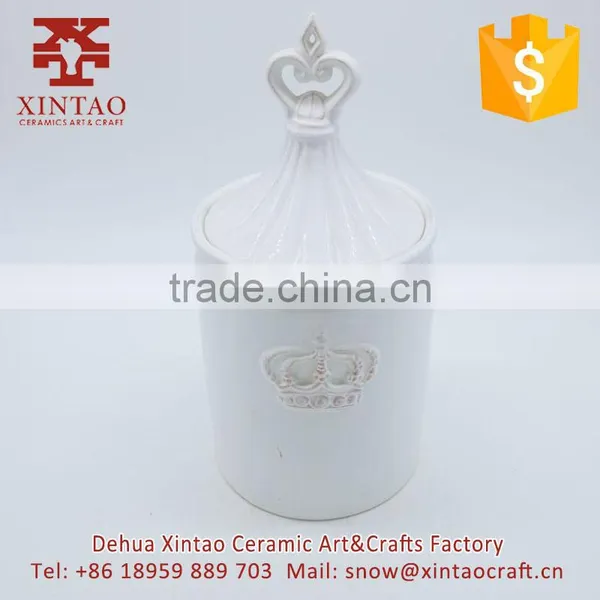 Coffee Ceramic Cup and Saucer,coffee House White Crown Tea Cup Set photo-4