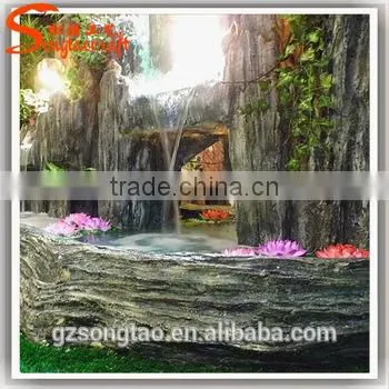Stone Artificial Rock Fountains in Garden photo-2