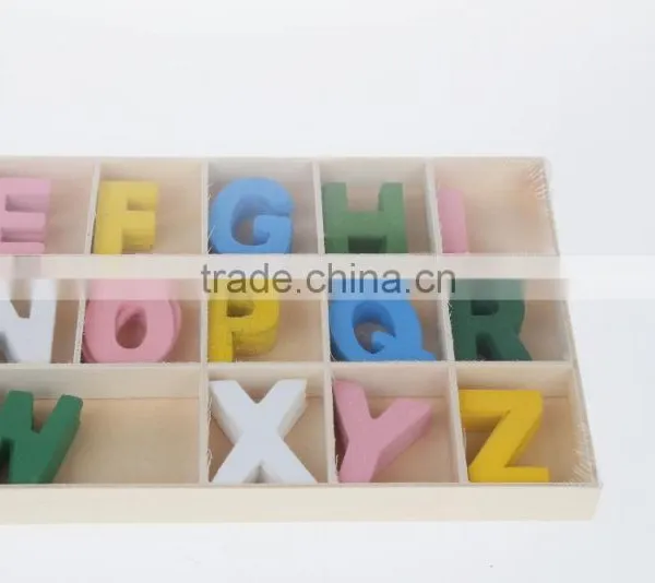 Plywood English Alphabet For Children Jigsaw Puzzle Learning Toy photo-3