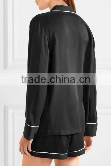 Bulk Pajama Set for Women Fashion Long Sleeve Ladies Pyjamas and Sleepwear photo-3