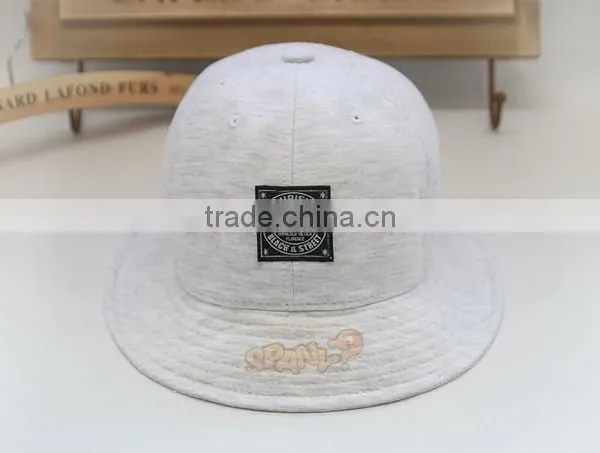 High Quality Custom Bucket Hat Fashion Korea Style Fisherman Cap With Woven Label Logo photo-3