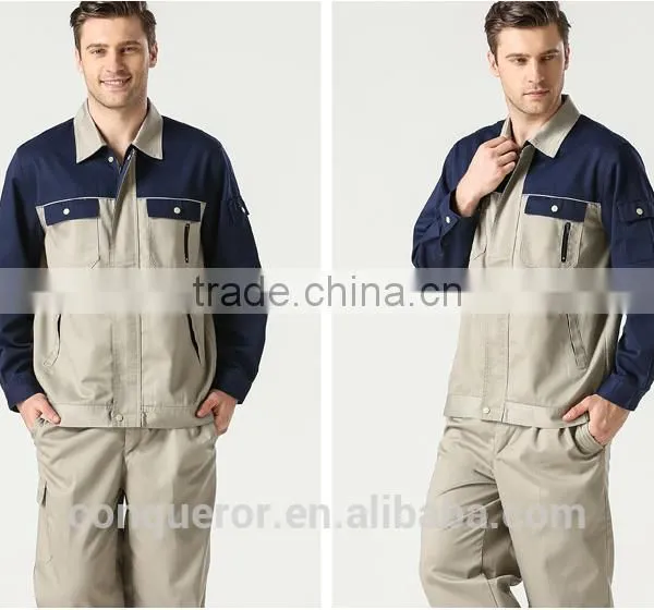 Hot Sale Winter Jacket And Pants Workwear For Factory Worker Uniform photo-5