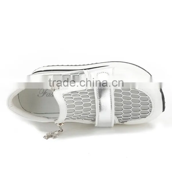 Brand Casual Women Height Increasing Shoes Sample, Leather Increase Height Hidden Insole Shoes, Height Increasing Sports Shoes photo-6