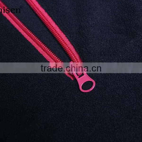Wholesale Factory Oem Hooded Women Fleece Plaids Jacket photo-4