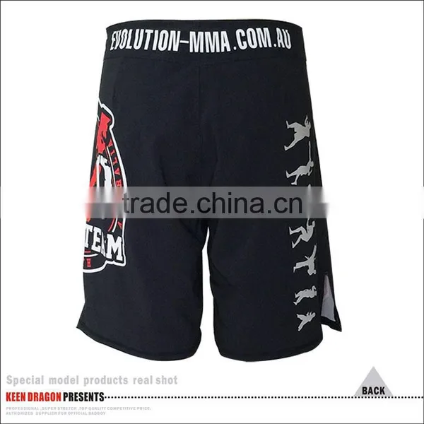 Large Size Sportswear Custom Design Mens Mma Fight Shorts photo-5