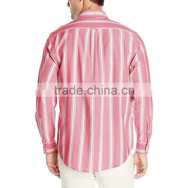 2016 Fashion Design Cotton Flannel Wholesale Striped Shirts photo-6