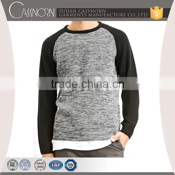 Anti-wrinkle Stylish Men Knitted Pullover Sweater photo-3