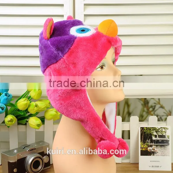 Cartoon Plush Animal Hats During the Winter to Keep Warm Earmuffs Cap Adults and Children Are Available photo-6