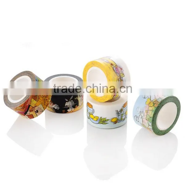 2.5cm*10m Washi Tape Can be Teared by Hand Adhesive Paper Tape Cute Planner Accessories photo-4