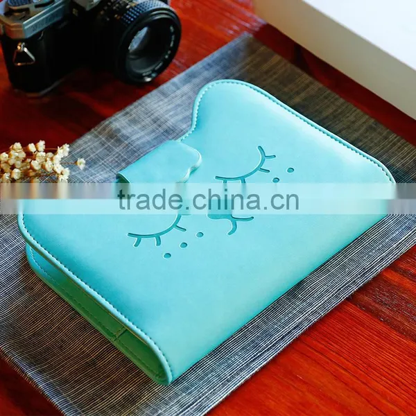 48K PU Cover Planner 6 Holes Loose Leaf Binder Clip Organizer Customizable Debossed/embossed Logo Animal Shape Hadbag Notebook photo-2