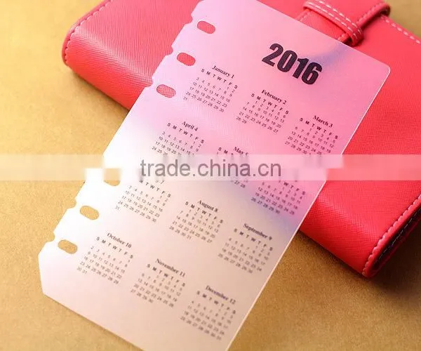 A5/A6 Timetable Board for Planner Transparent PP Spacer for Notebook Customizable Elastic Board photo-6