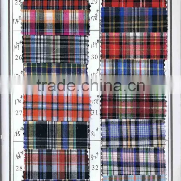 Various Polyester Cotton Yarn Dyed Shirt Fabric photo-5