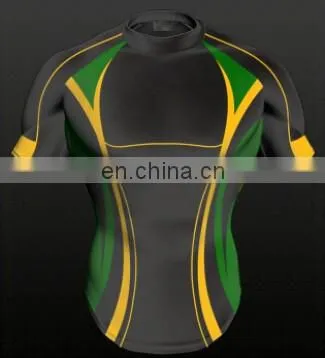 2016 Trendy Custom Sublimation Rugby Jersey With Different Colors photo-2