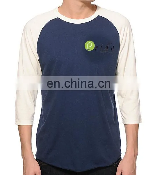 Unisex Adult Color Combination Custom Printing Baseball T-shirt-customise Long Sleeve T-shirt- Casual Wear T-shirt photo-3