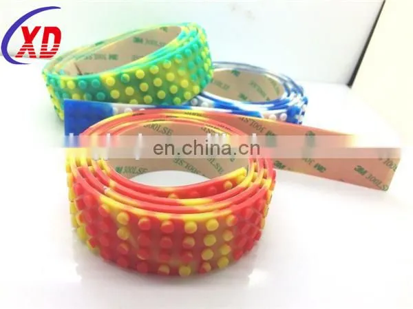 Hot Selling Adhesive Nimu Loops Silicone Legoes Toy Brick Tape, Building Block Rolling Strap photo-5