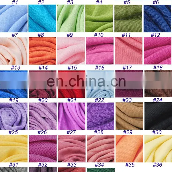 HOT Selling Plain Pashmina Scarf photo-4