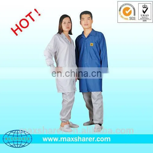 New Design ESD Customized Style Popular Antistatic Diamond Knitted Smock (Thick) photo-2