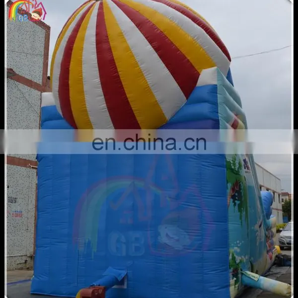 Inflatable Slide, Inflatable Bear With Parachute Slide for Funny to Kids photo-3