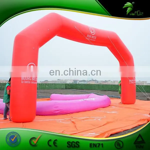 Red Color Outdoor Inflatable Entrance Arch For Advertising, Entrance Arch Gate photo-4