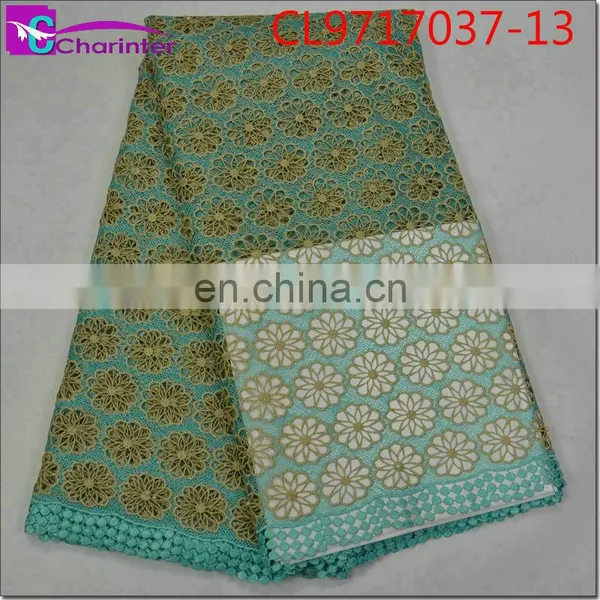 Hot Sale African Guipure Lace Fabrics CL9717037 photo-3