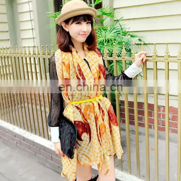 2015 Newest Style Fashion Design Long South Korea Scarfs (PP078BL) photo-2